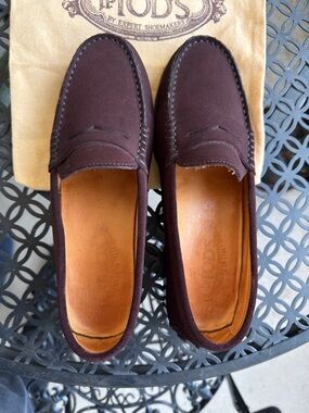 Tod’s Suede Penny Loafers | Professionally Upgraded Vibram Sole | Street-Ready |